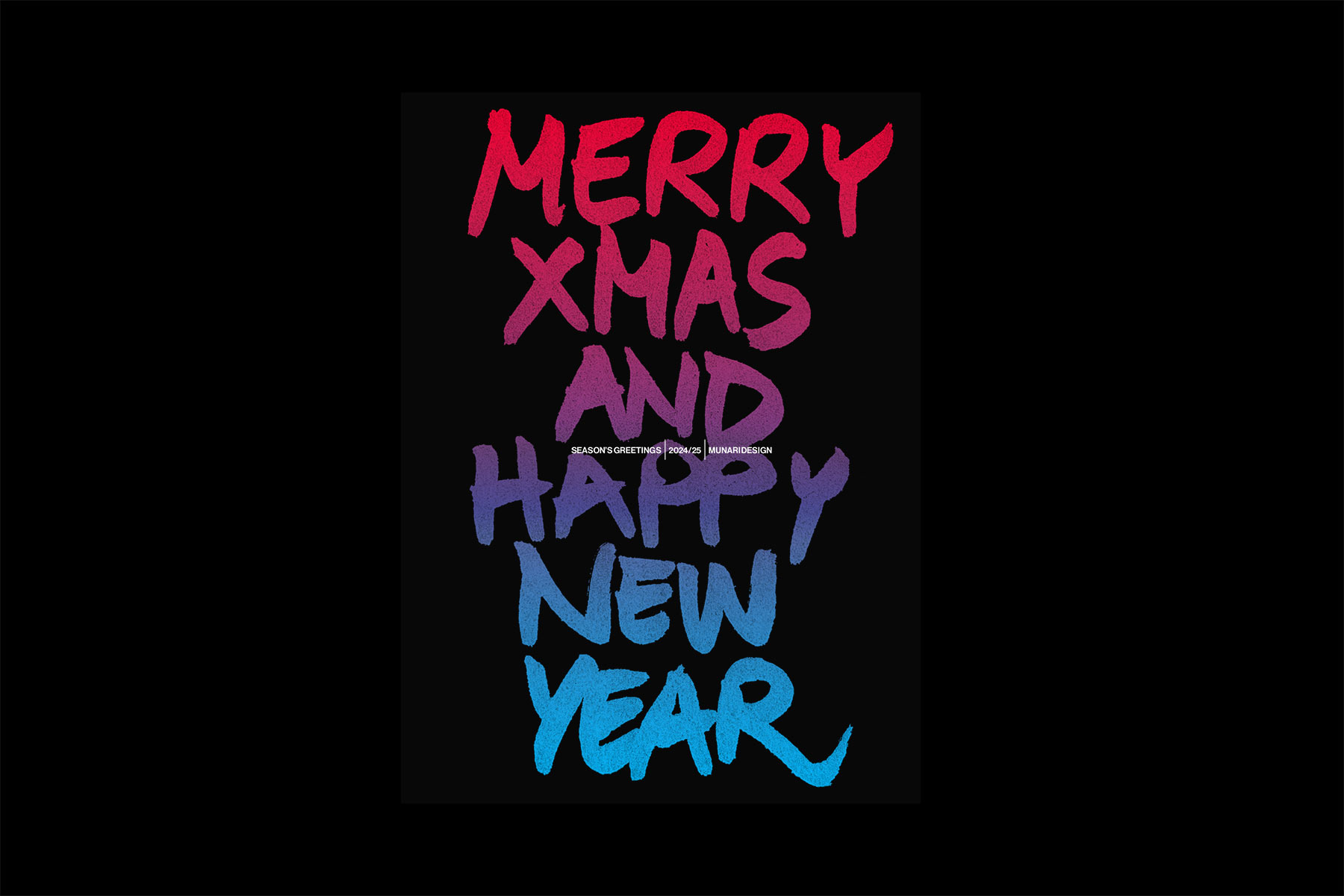 munari design season’s greetings